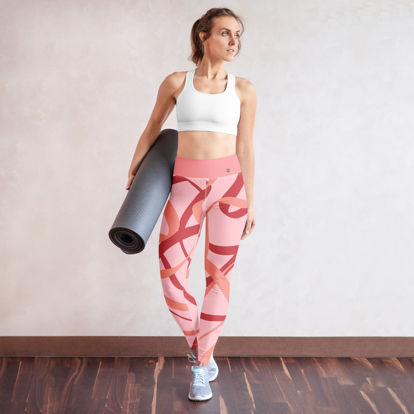 Closet Design 101™ Flowstate Flex" Abstract Yoga Pants