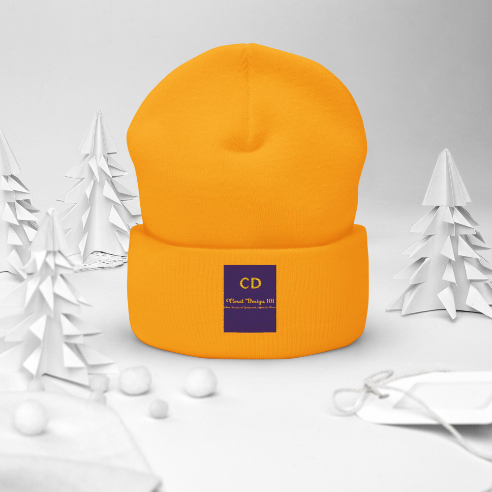 Closet Design 101- Cuffed Beanie